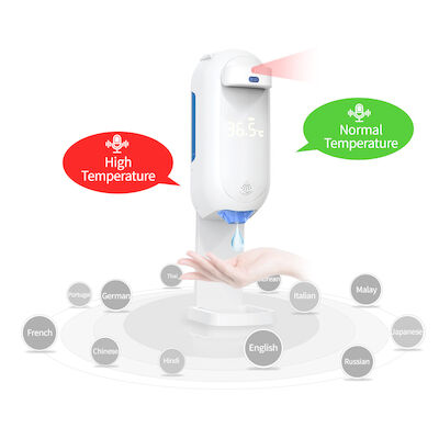 K9 Automatic Thermometer 1000ML ABS Hand Sanitizer Dispenser With Sensor