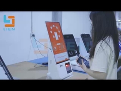 LIEN कियोस्क सिस्टम चुनें कार्यप्रवाह को सरल बनाने के लिए 21.5 इंच के स्वयं चेकआउट कियोस्क अपना समय बचाएं।