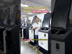 सेल्फ सर्विस होटल चेक-इन मशीन 24/7 ऑपरेशन
