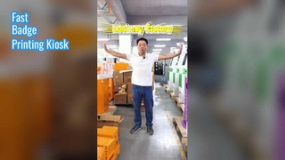 सेल्फ बैज कियॉस्क फास्ट इवेंट चेक इन