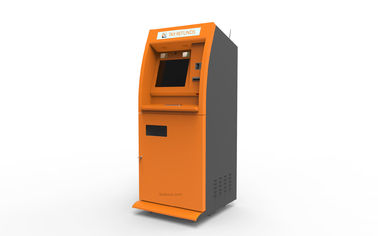 ATM Interactive Bill Payment Kiosk With Bank Card Reader / Cash Dispensser