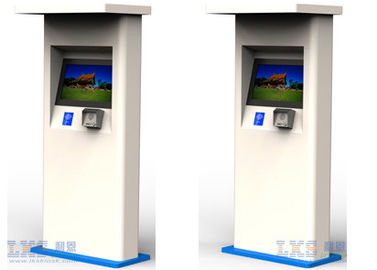 17'' 19'' Self Service Touch Screen Kiosk Floor Standing Parking Lot Display